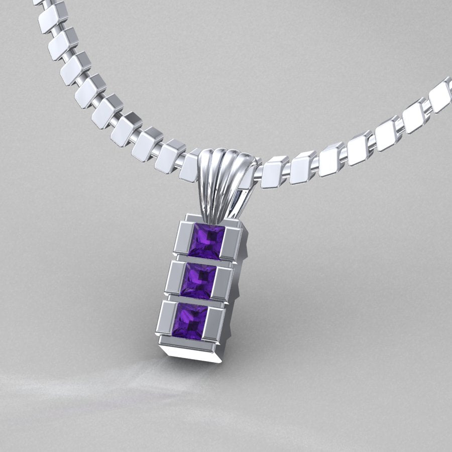 Colored Stone Pendants